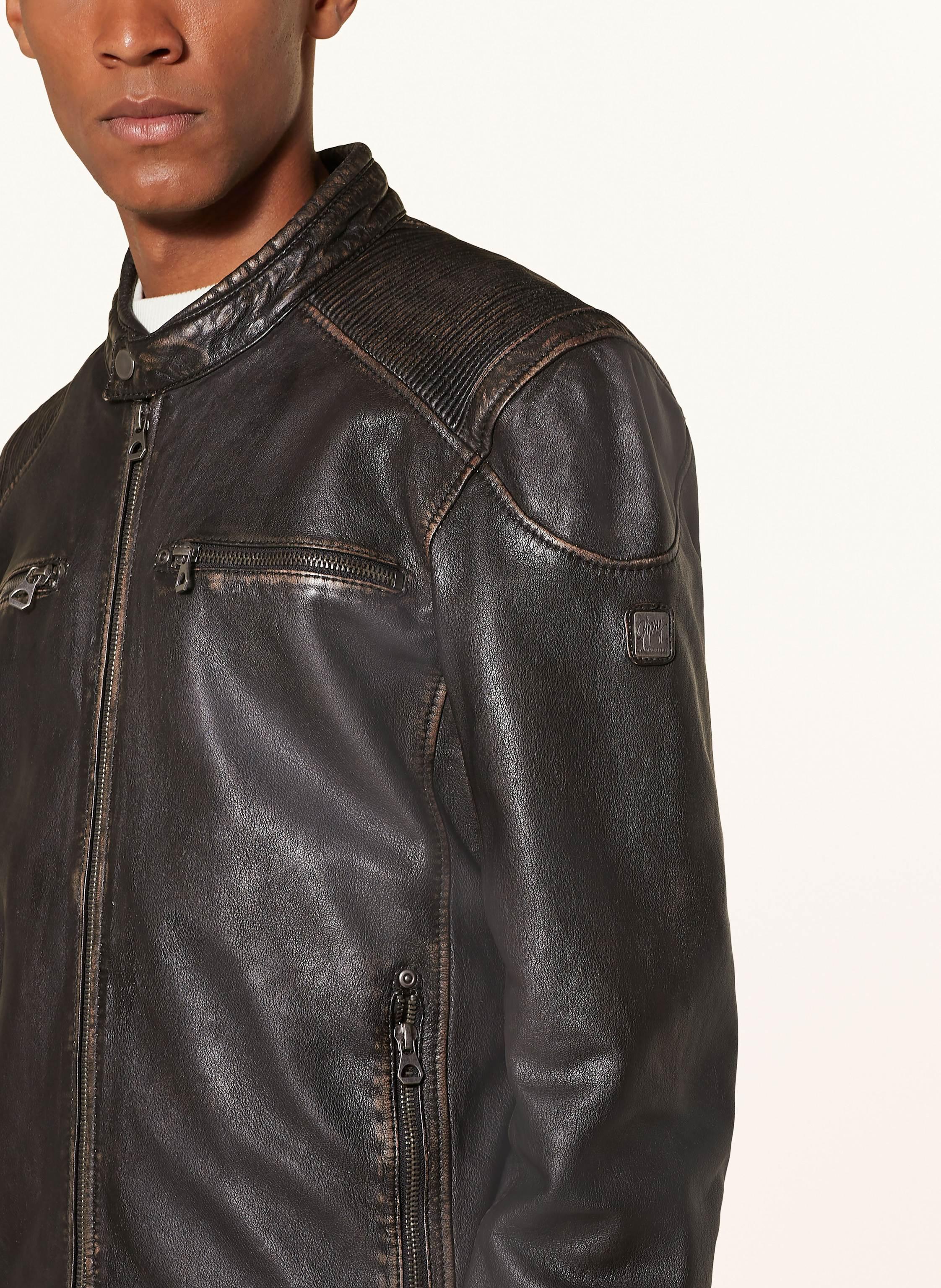 Lederjacke Braun Gipsy By Mauritius Lederjacke GIPSY BY MAURITIUS