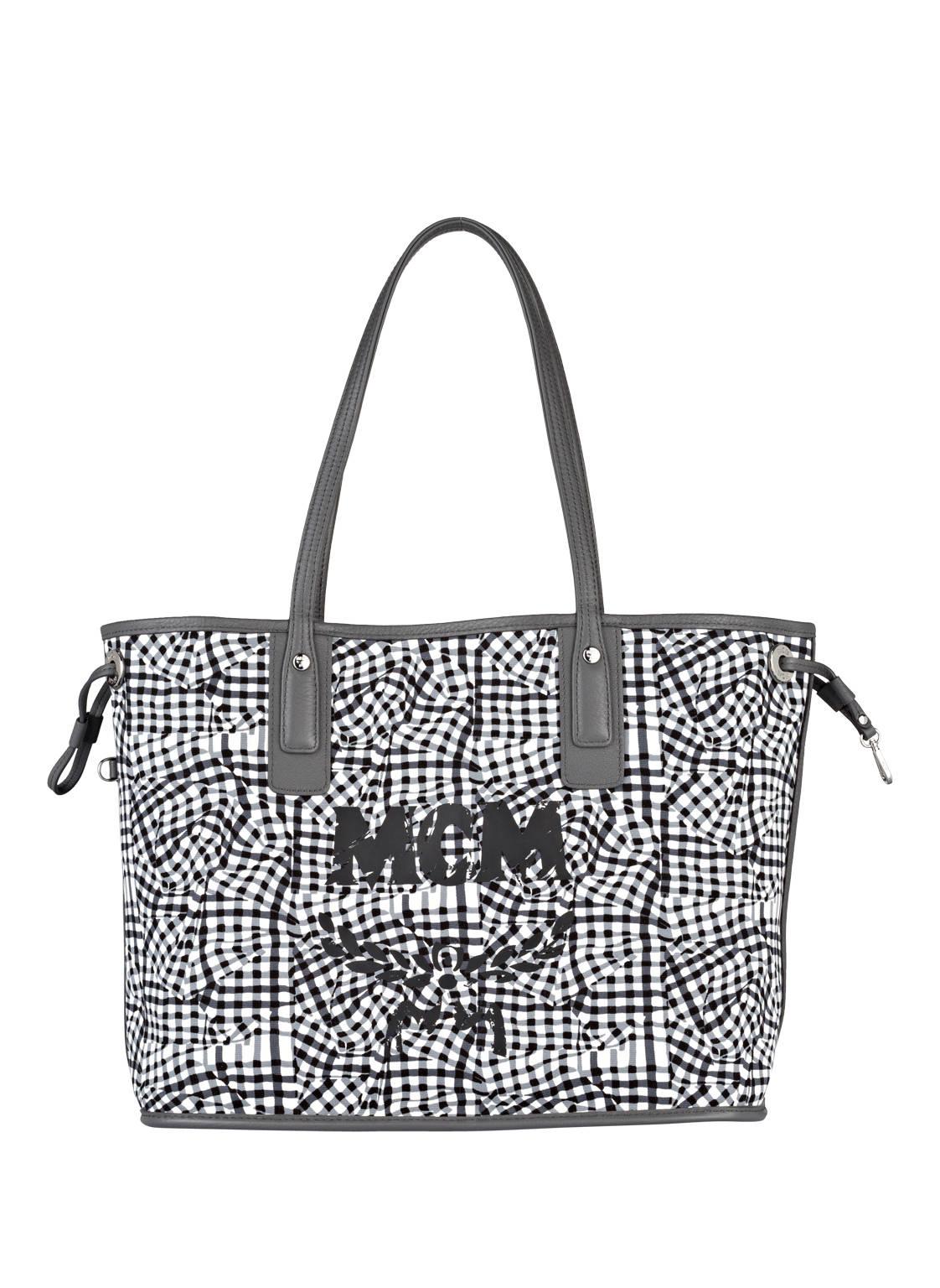 MCM Segeltuch Wendeshopper LIZ VISETOS in Grau - Lyst