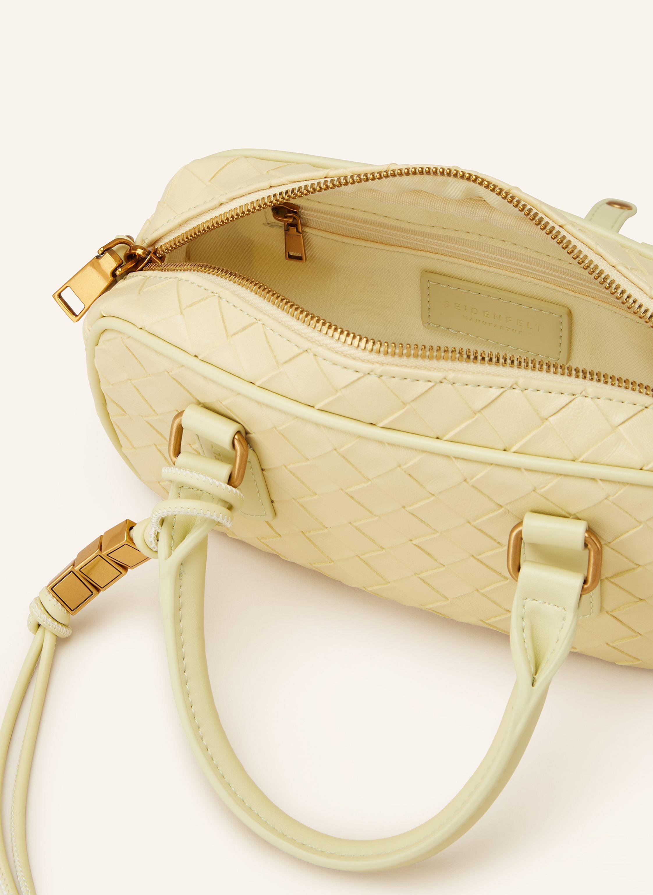 SEIDENFELT MANUFAKTUR Geldbörse Ebba Wallet Bitter Lemon / Gold