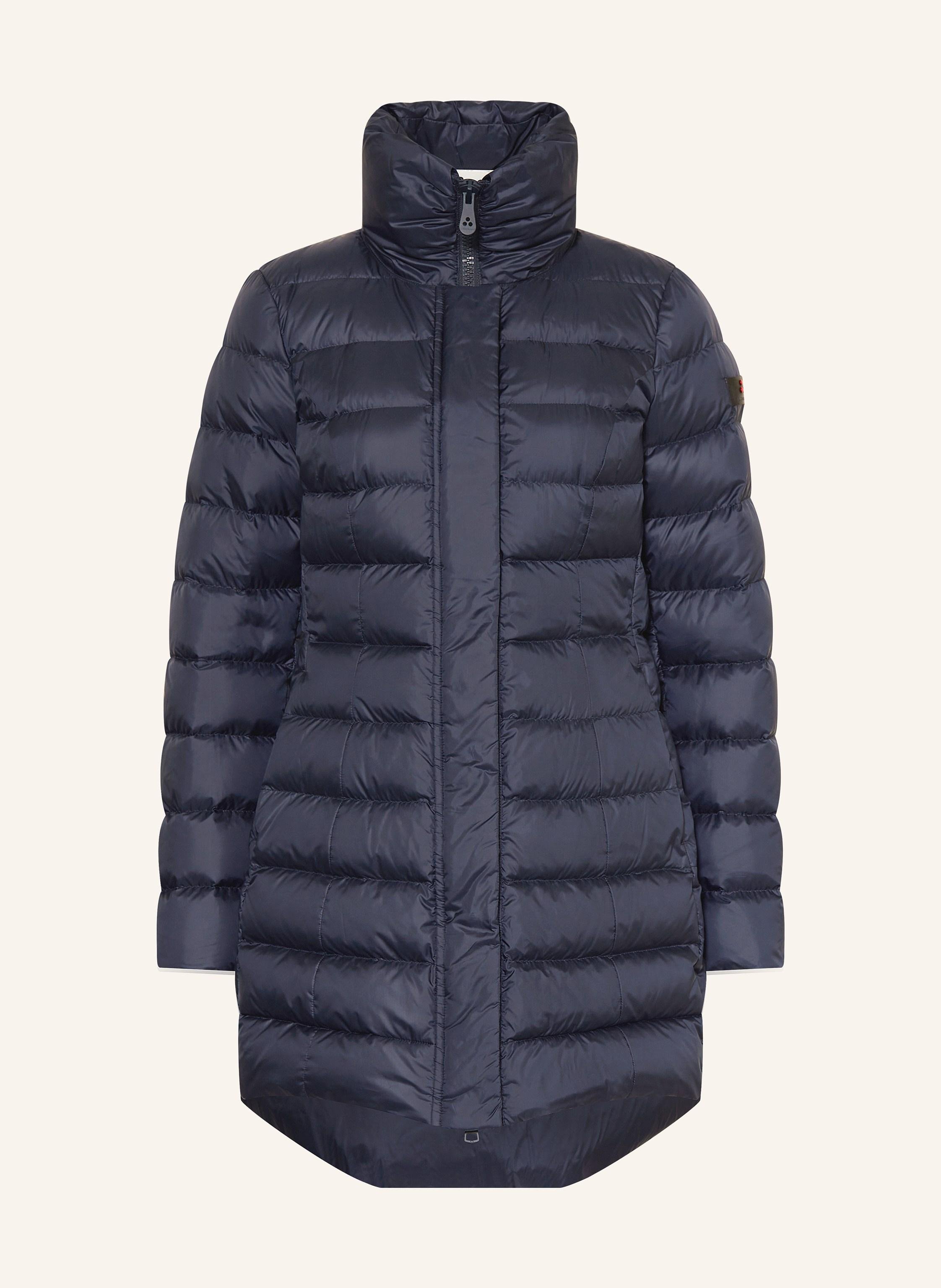 Piumino Peuterey Daunenparka Damen Slim-Jacke Mit Pelz Im Farbton