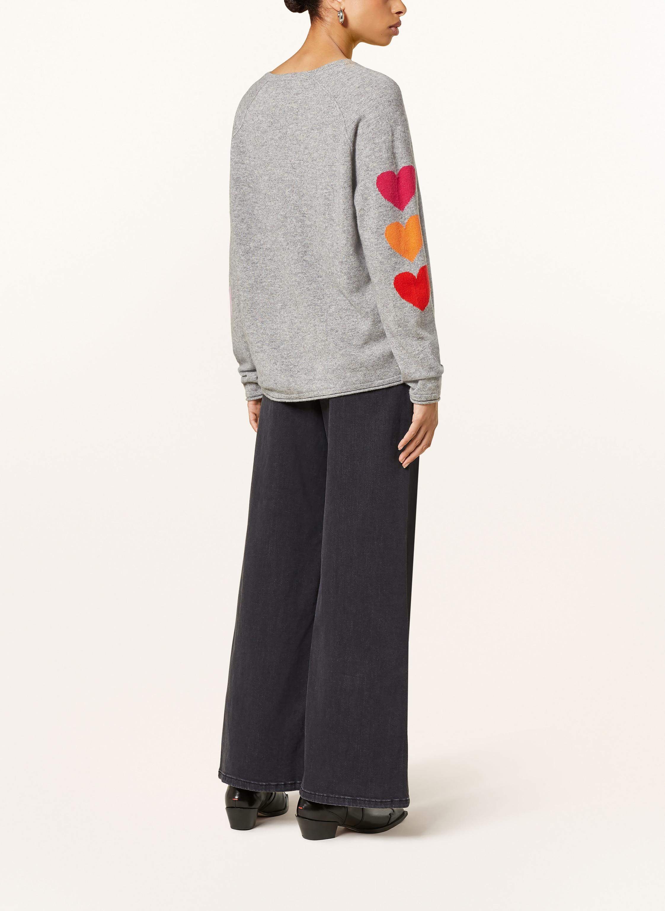 Grace Pullover mit Cashmere in Grau Lyst DE