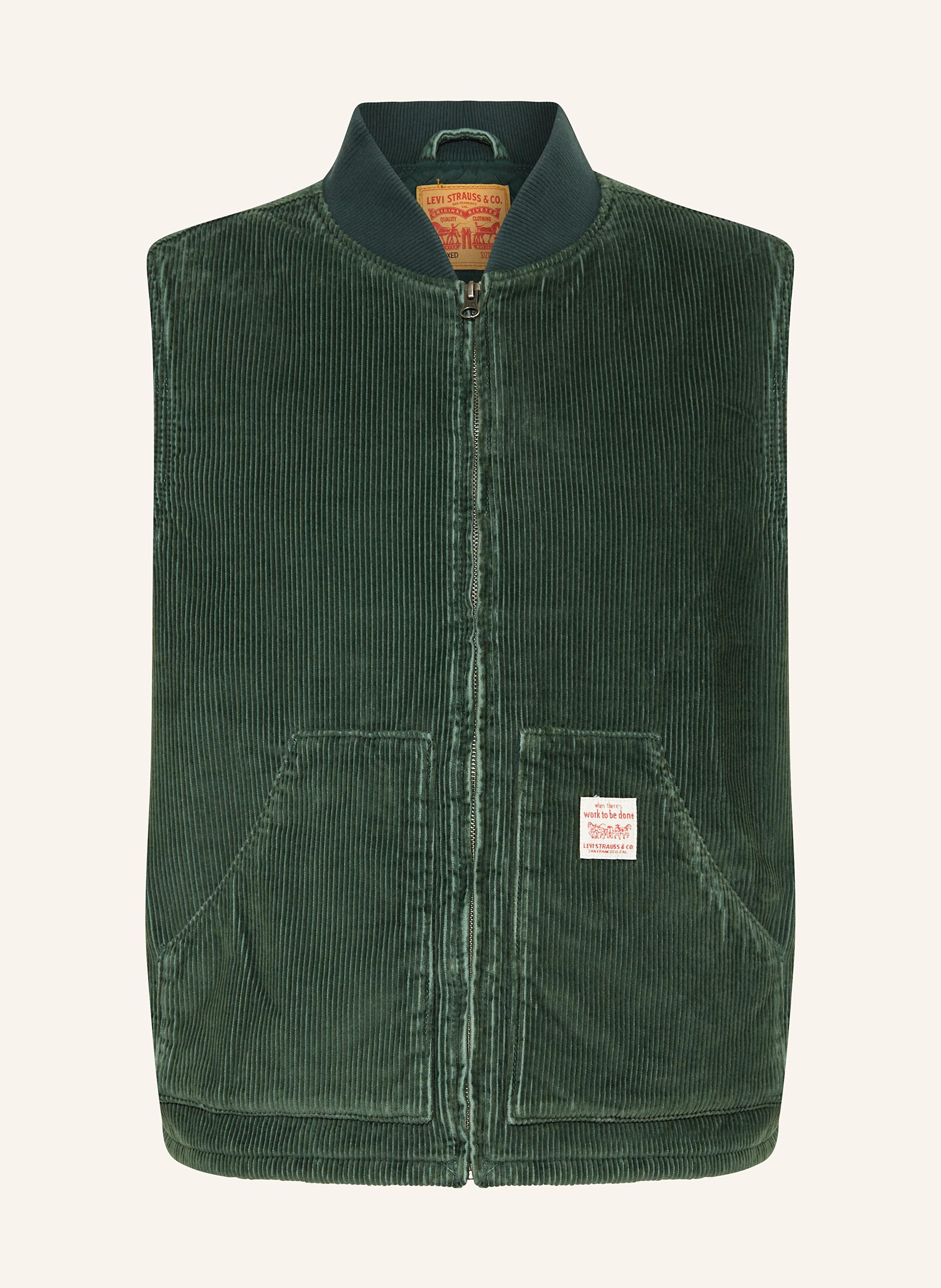 Levi's Cordweste SANSOME in Grün für Herren Lyst DE