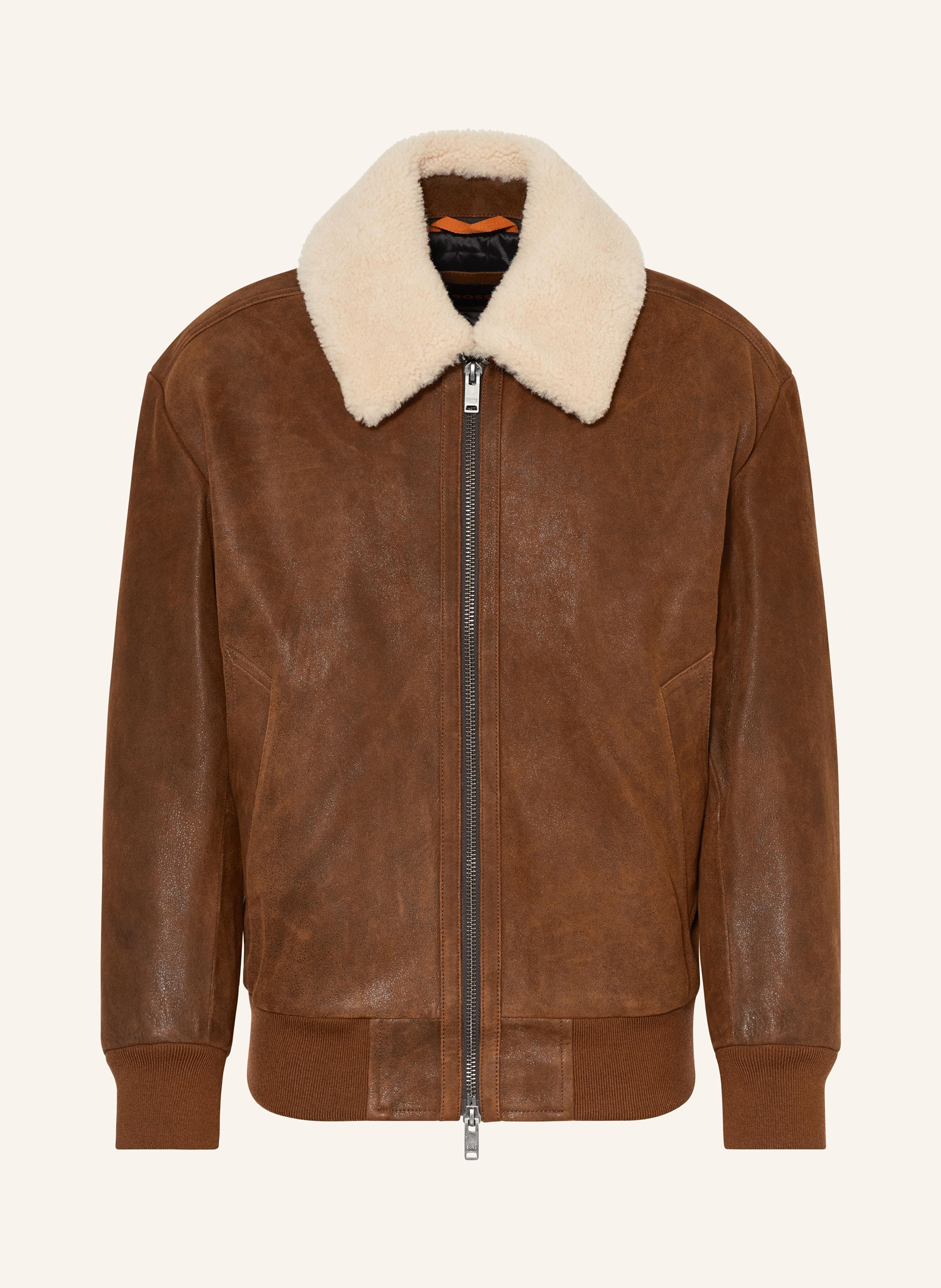 Lederjacke Sassina Lederjacken Hugo Boss Lederjacke Sassina Boss