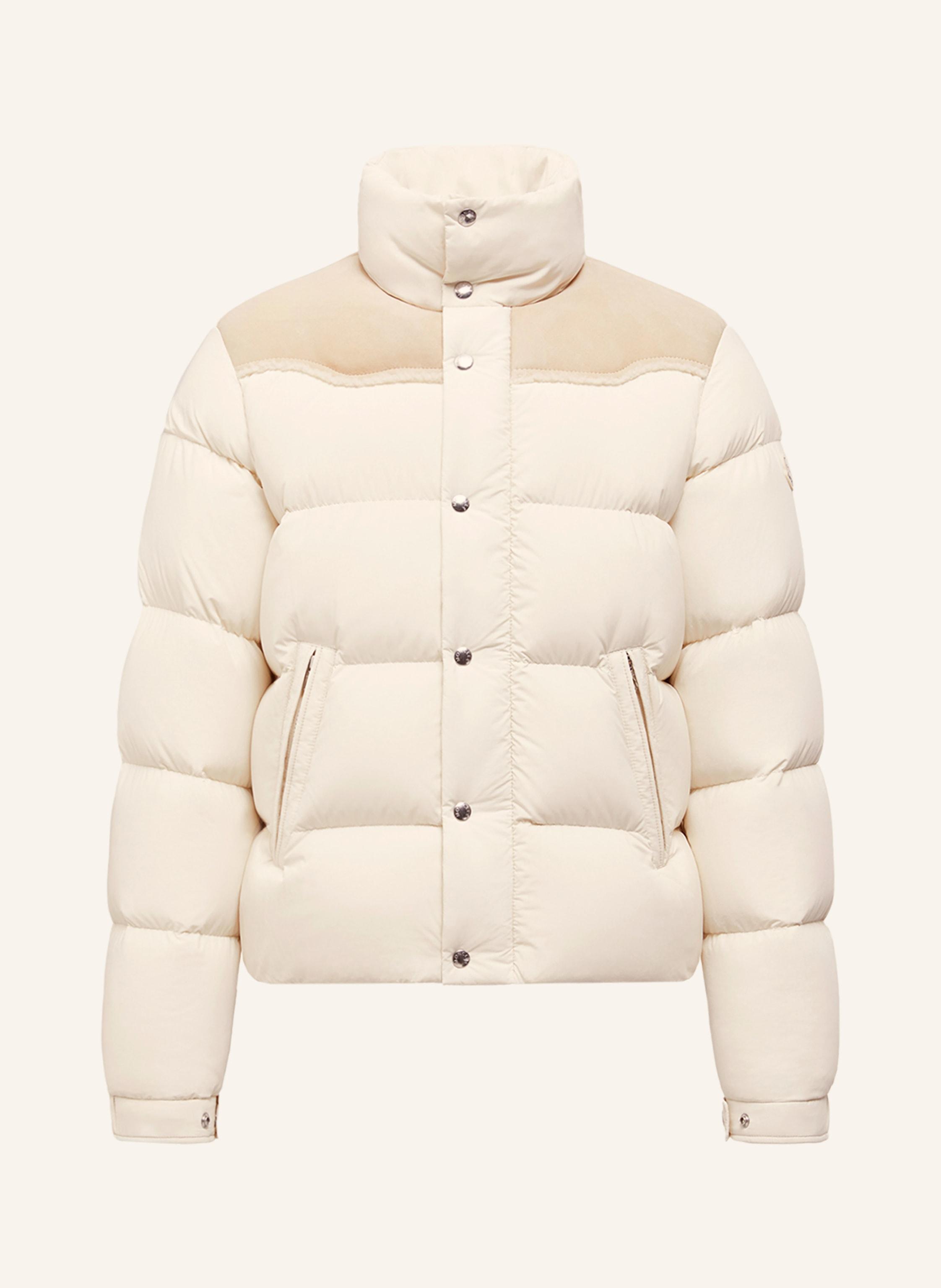 Moncler Daunenjacke VERINE mit Leder in Natur für Herren Lyst DE