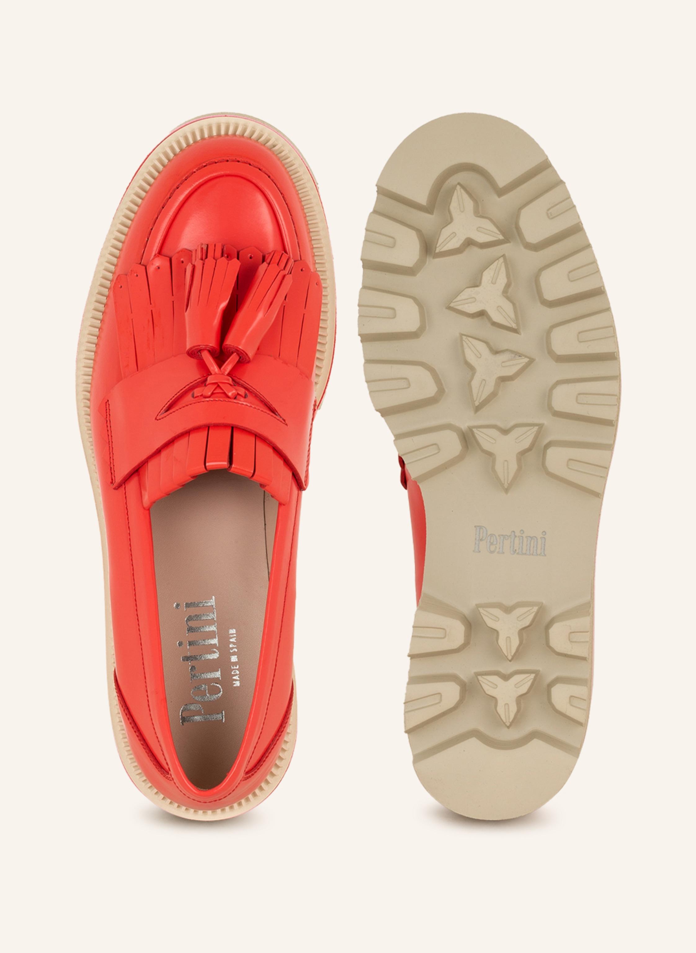 Pertini Penny-Loafer in Rot | Lyst DE