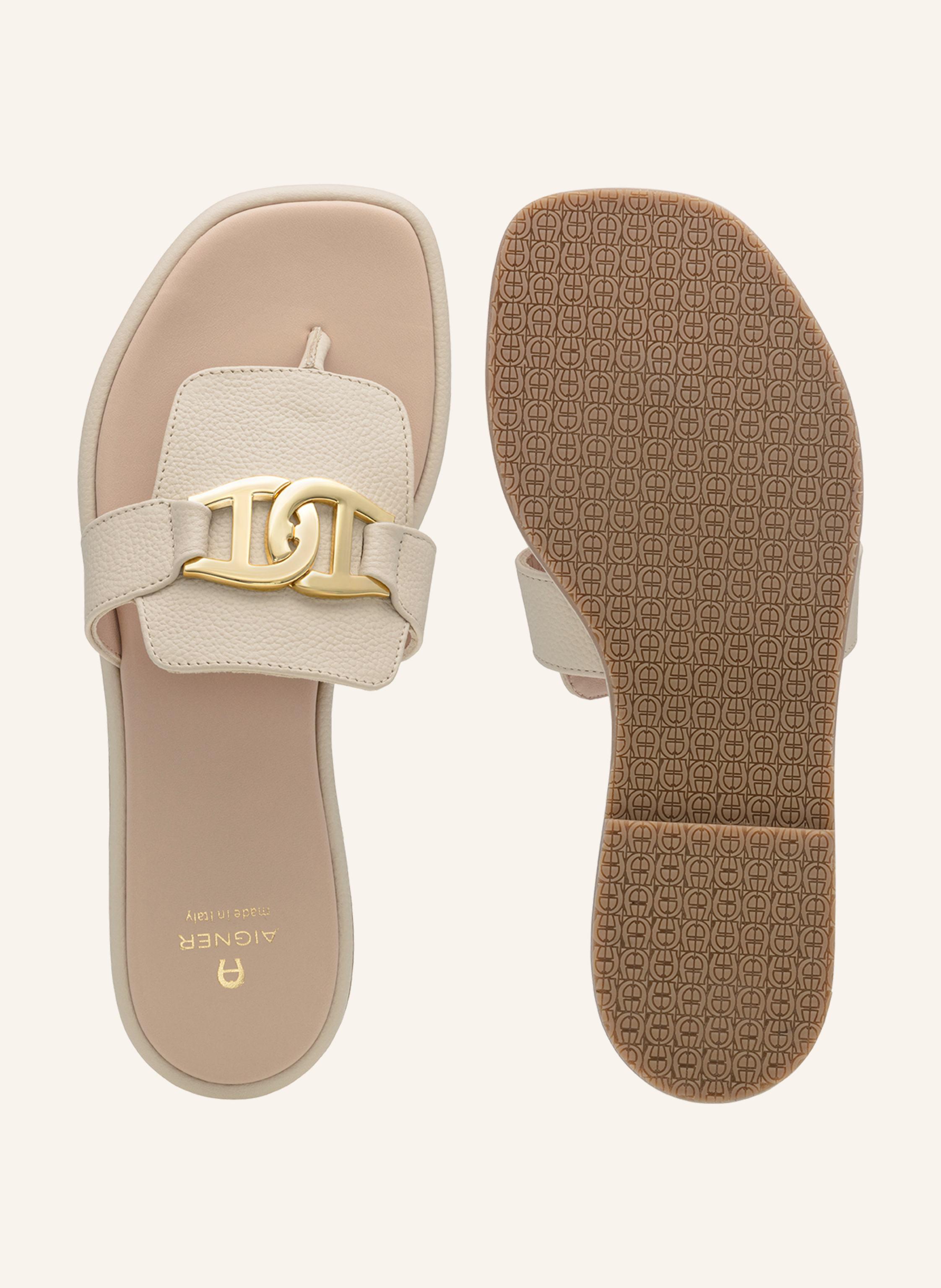 Aigner Sandalen LOTTA 16B in Natur Lyst DE