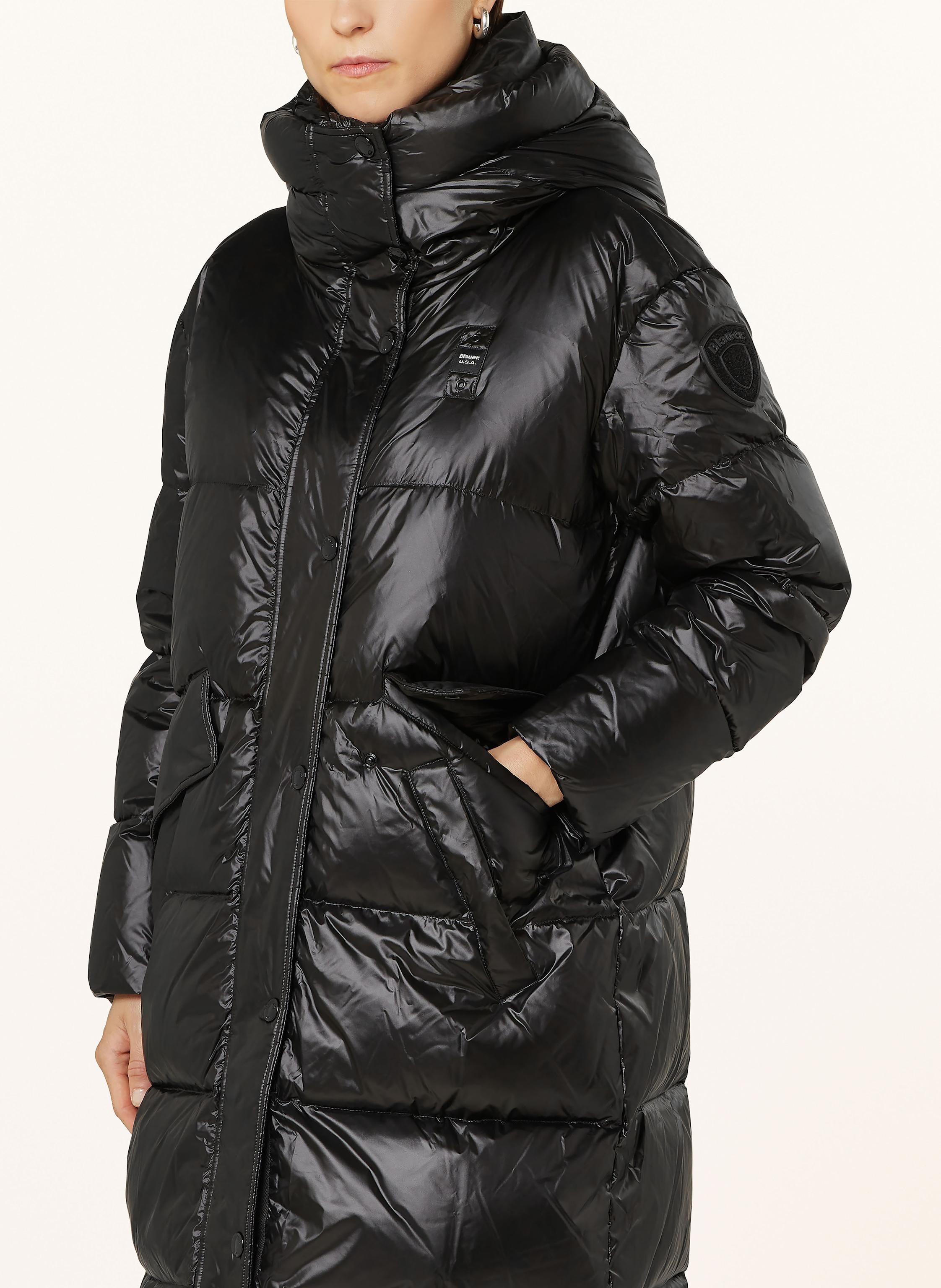 Steppjacke Zara GefÃ¼tterte Jacke Parka Damen Weit Closed Parka