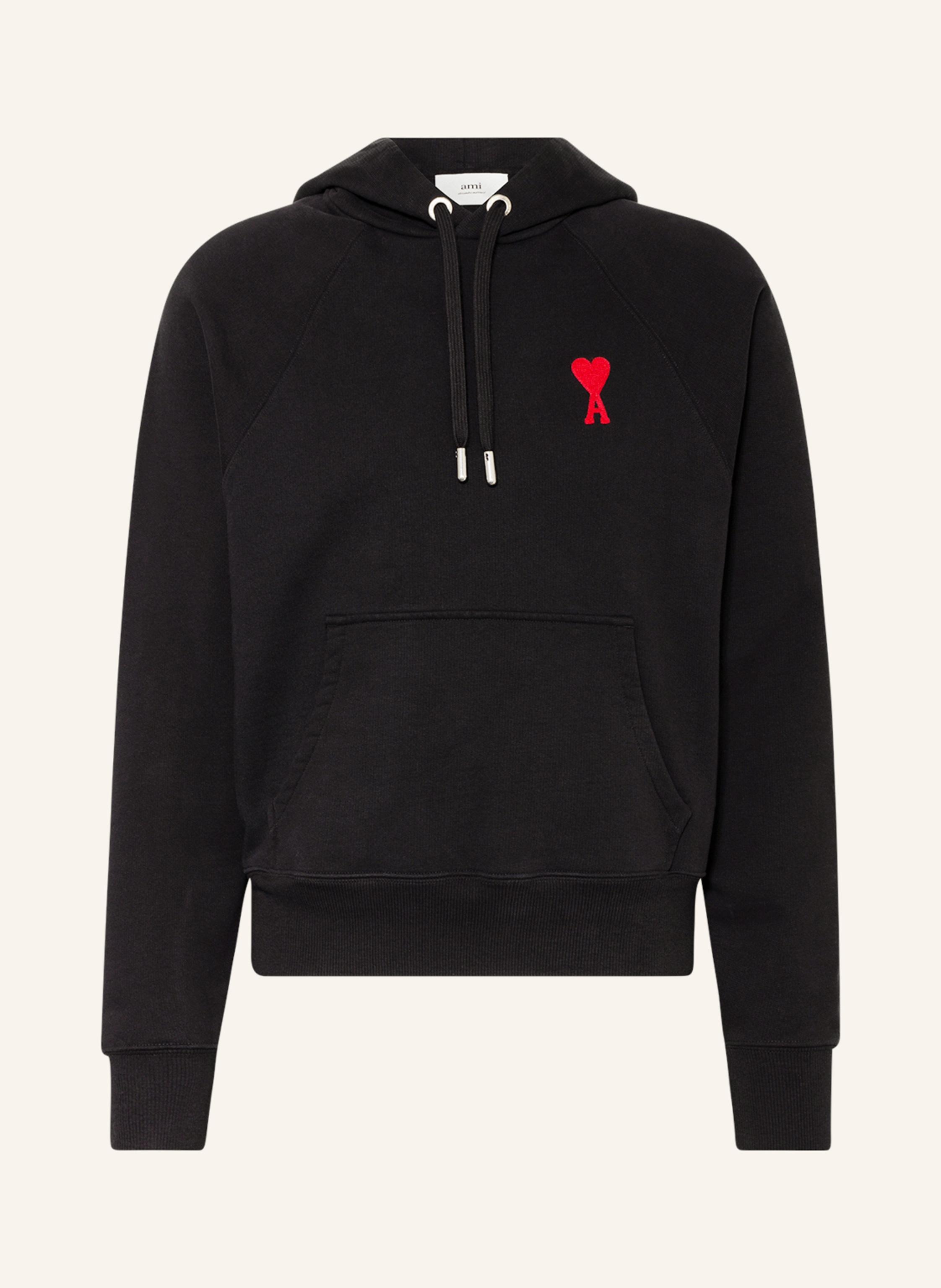 ami-paris-hoodie-in-schwarz-f-r-herren-lyst-de