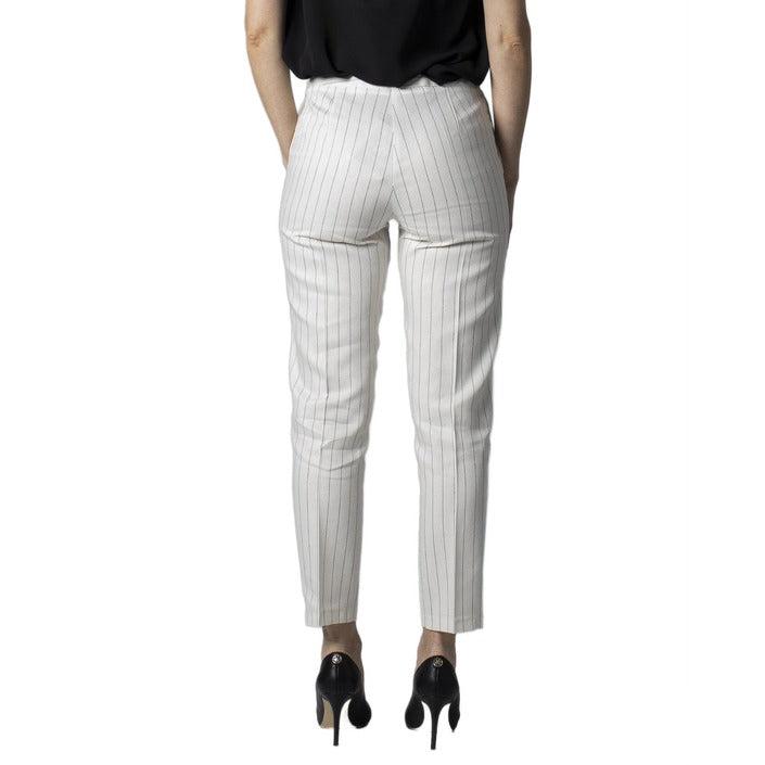 Sandro Ferrone Cotton Trousers in White | Lyst