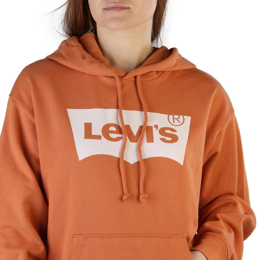Levi's Levis Sweatshirt in Orange | Lyst