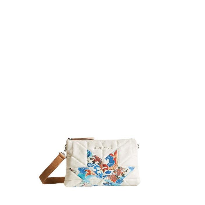 Desigual Turquoise Shoulder Bag in White - Save 23% | Lyst