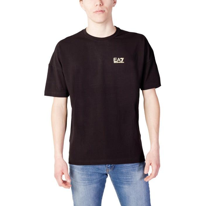 EA7 T-shirt in Black for Men | Lyst