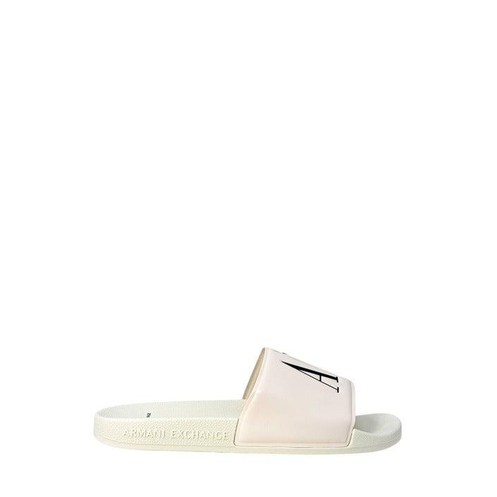 Armani Exchange Slippers in Natural for Men | Lyst