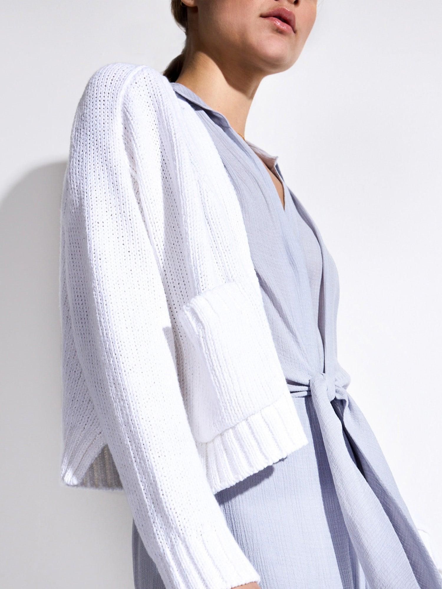 brochu walker cropped cardigan