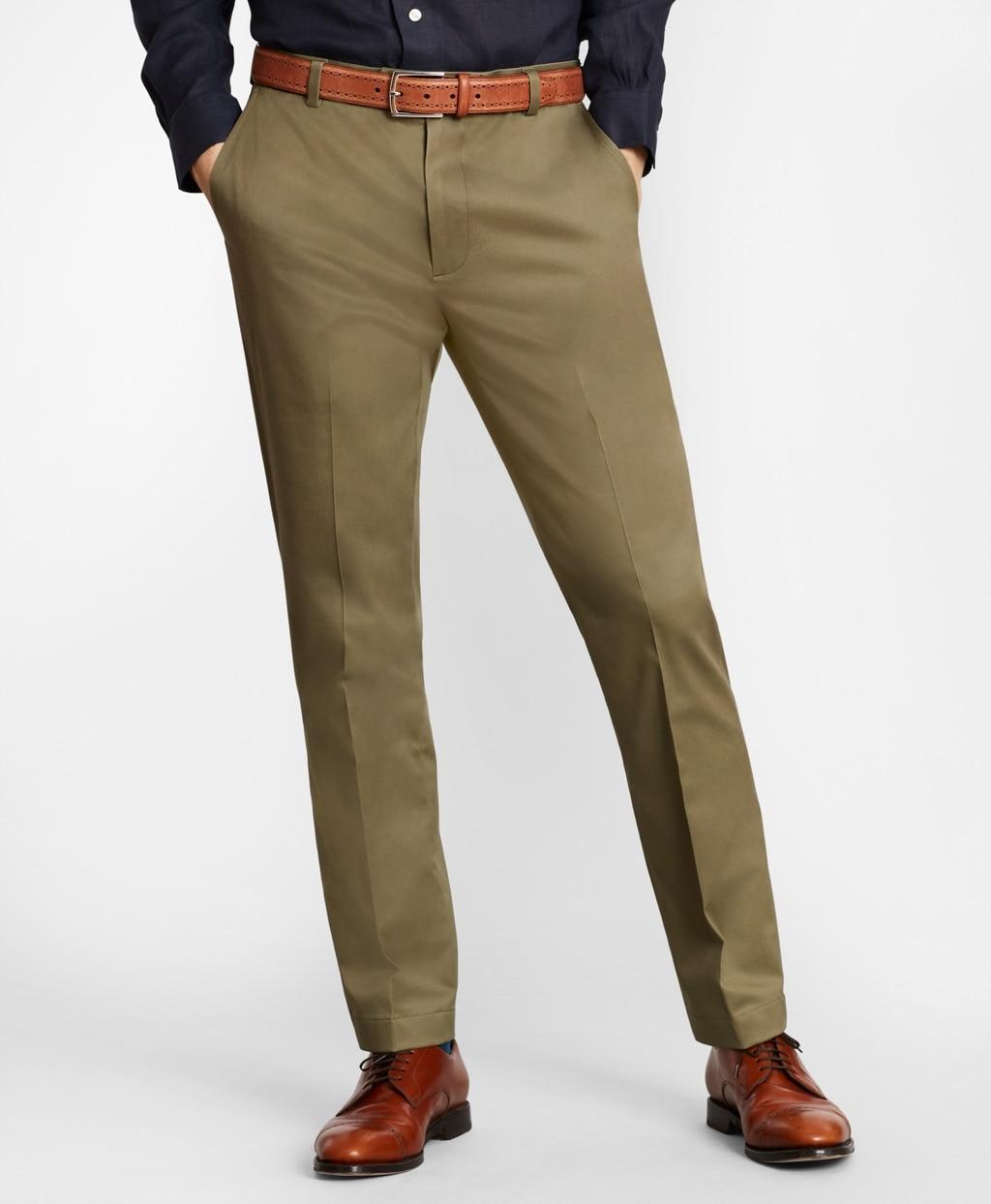 Brooks Brothers Cotton Extra Slim Fit Lightweight Stretch Advantage