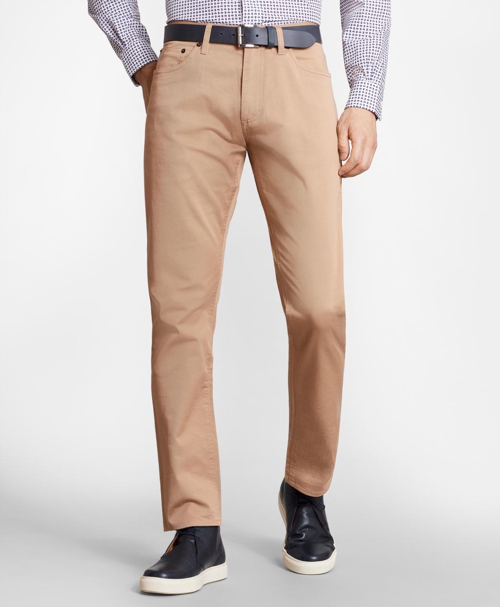 Brooks Brothers Cotton Five-pocket Selvedge Twill Pants for Men - Lyst