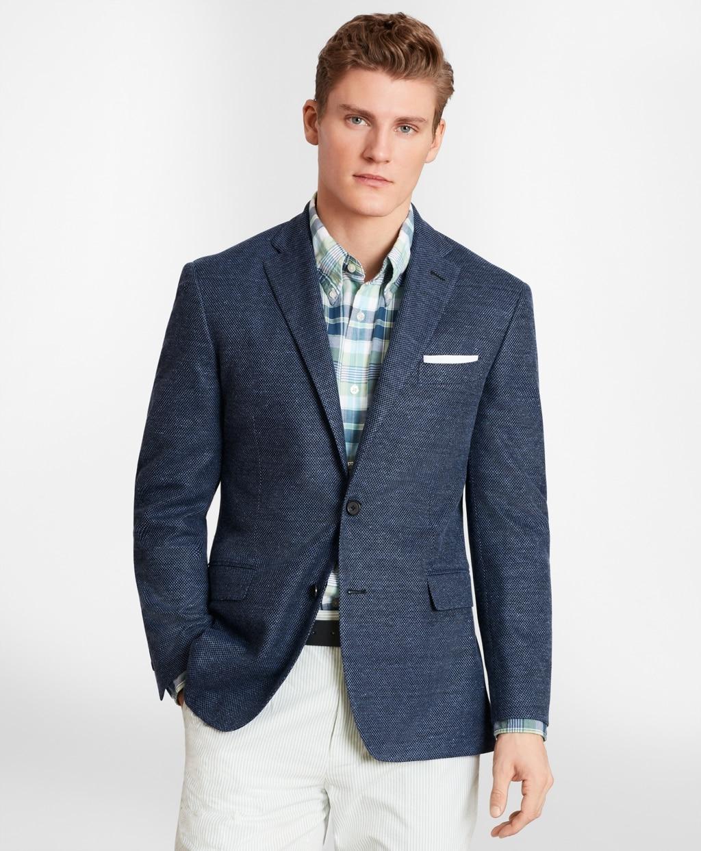 Brooks Brothers Linen Extra Slim Fit Two-button Sport Coat in Navy ...