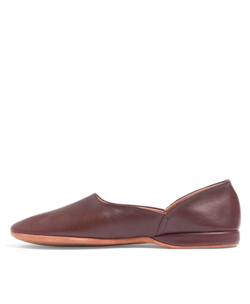 brooks brothers leather slippers