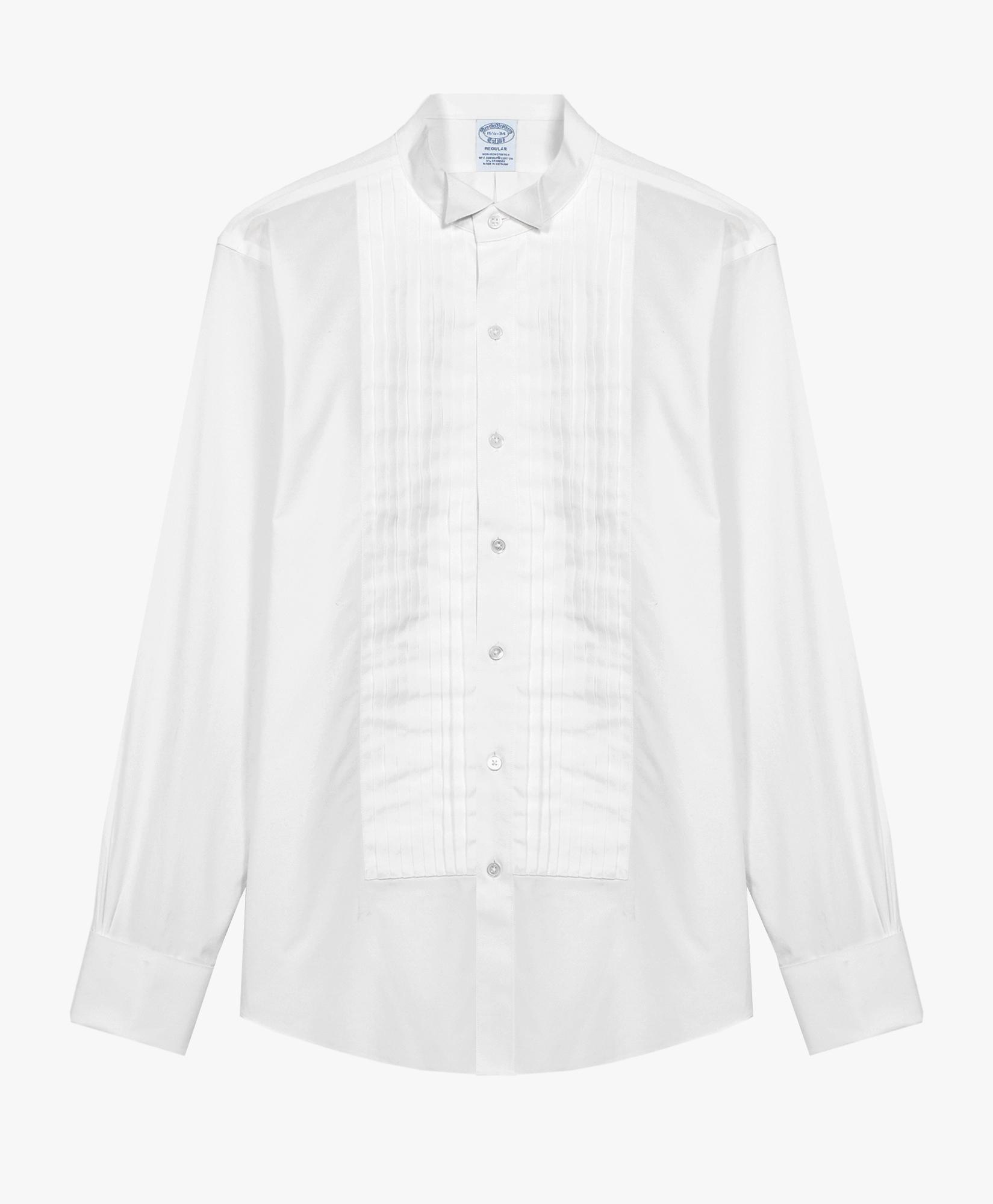 Brooks Brothers Regular Fit Supima Cotton Formal Dress Shirt With