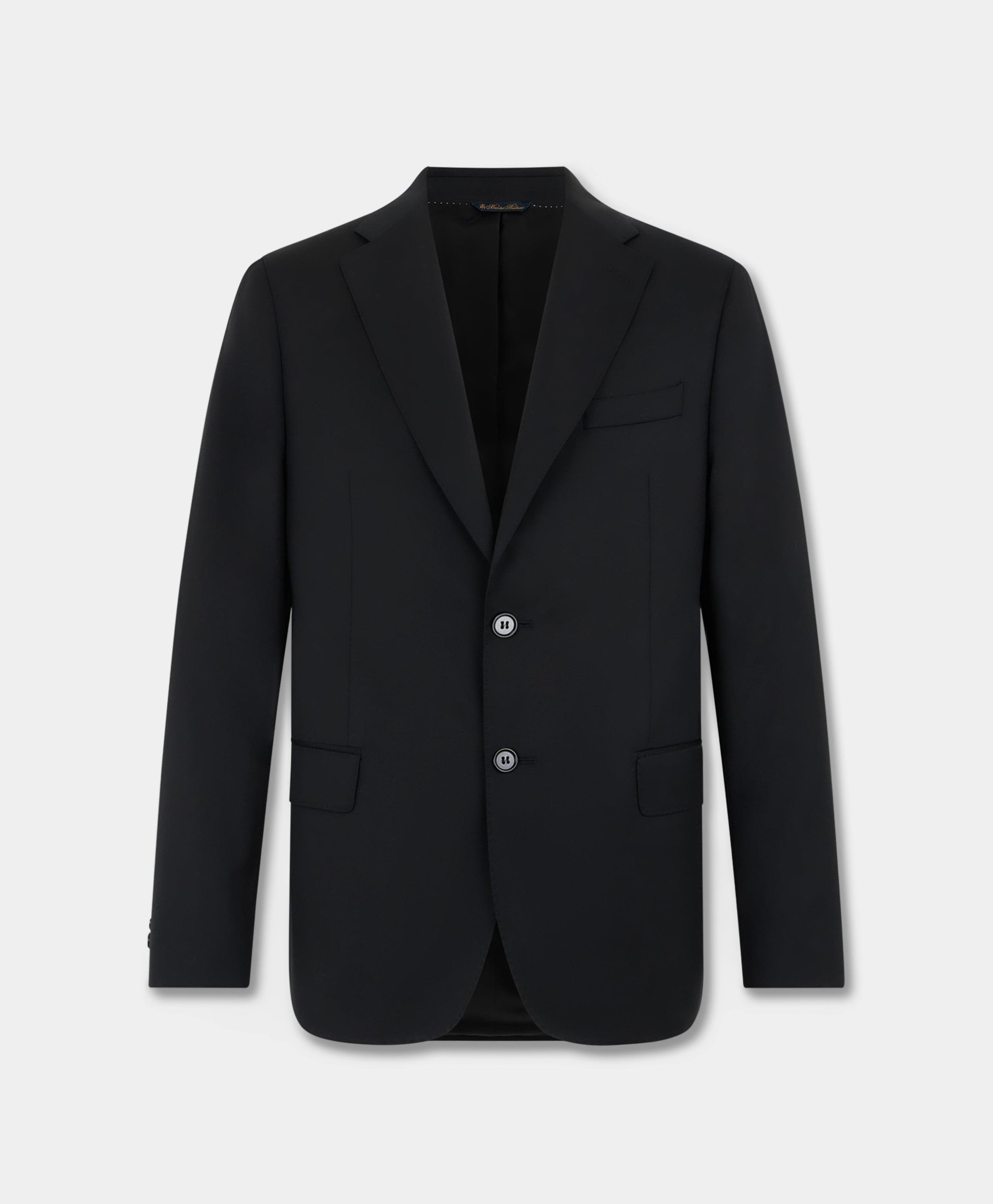 wool jacket brooks brothers black blazer