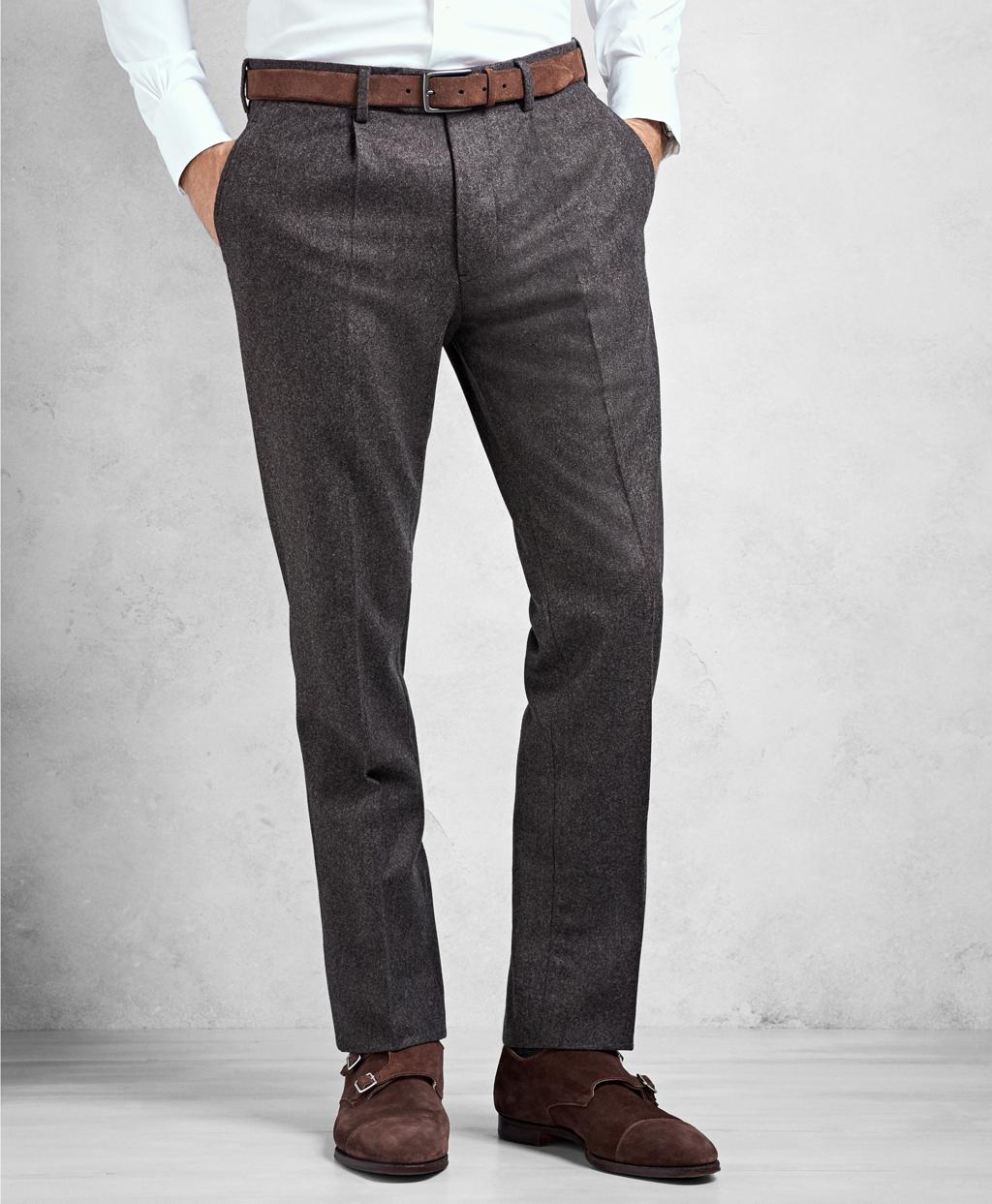 brooks brothers flannel lined pants