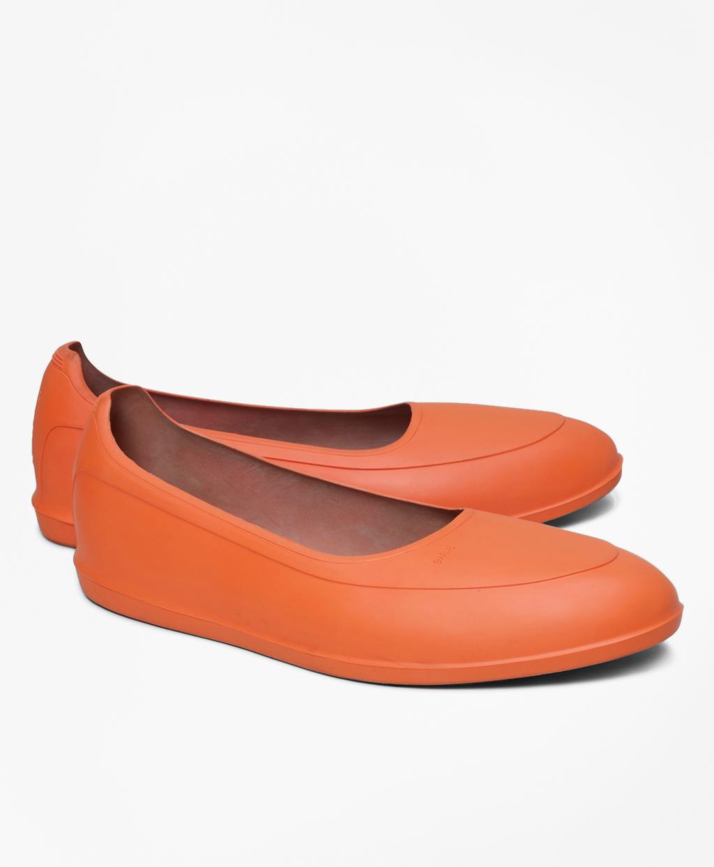 Brooks Brothers Rubber Swims Brand Galoshes in Orange for Men - Lyst
