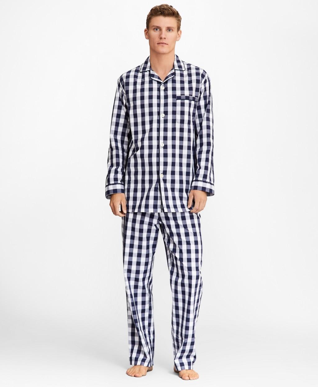 buffalo check jogger pajamas