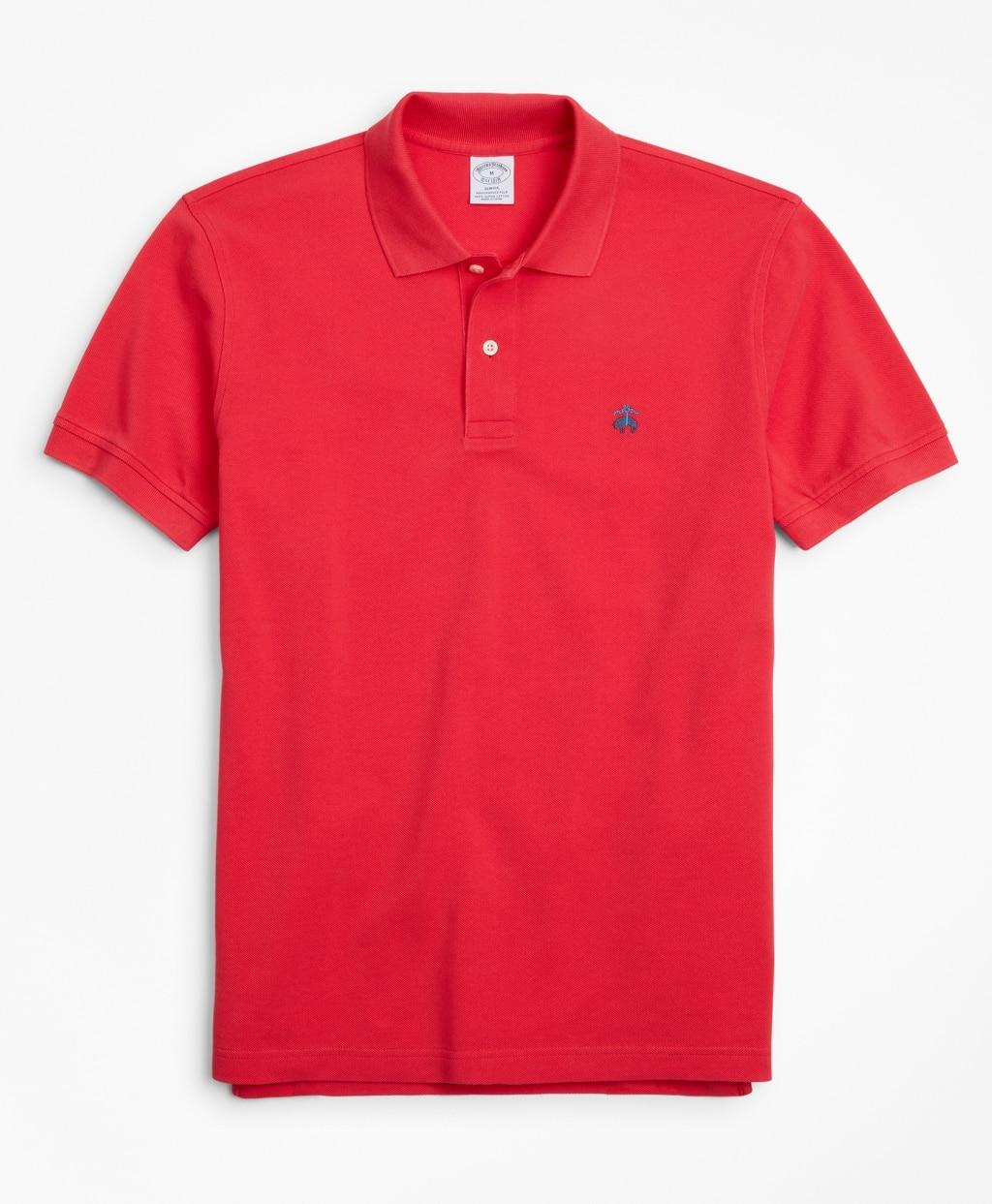 Brooks Brothers Slim Fit Supima Cotton Performance Polo Shirt in Bright ...