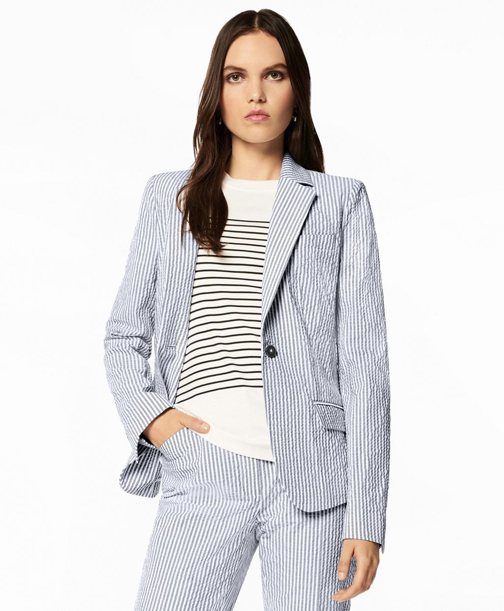 seersucker jacket womens