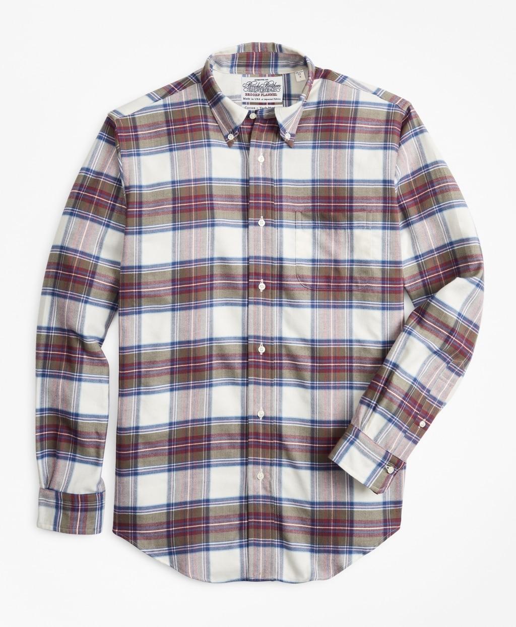 brooks brothers flannel lined chinos