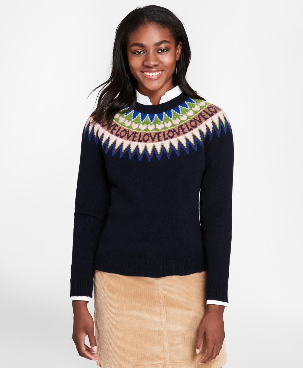 brooks brothers fair isle