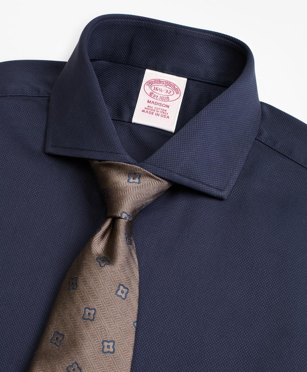 Brooks Brothers Cotton Regular Classicfit Dress Shirt in Navy (Blue