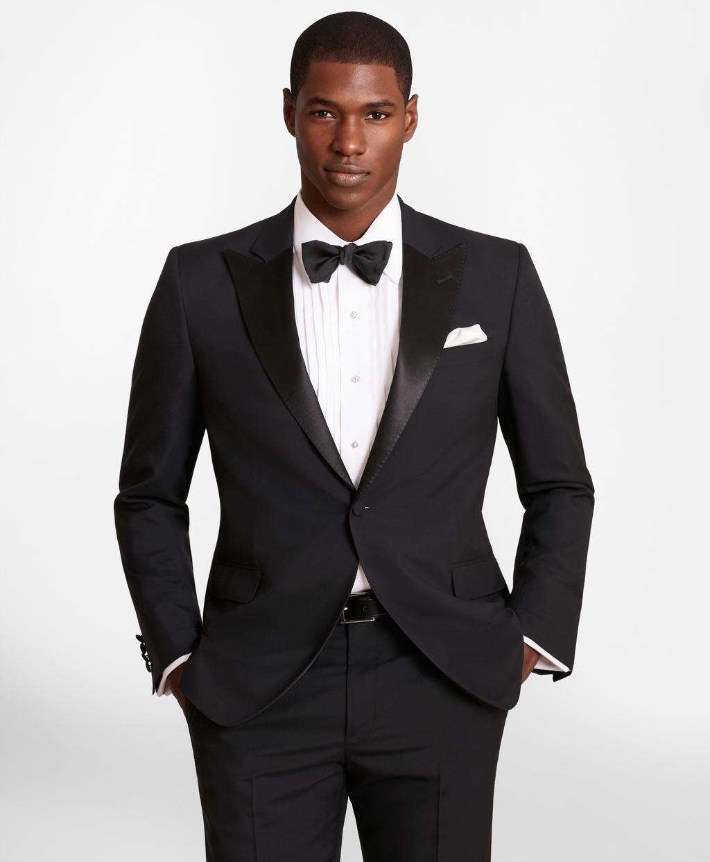Brooks Brothers Brooksgatetm Regent-fit Wool Tuxedo Jacket in Black for ...