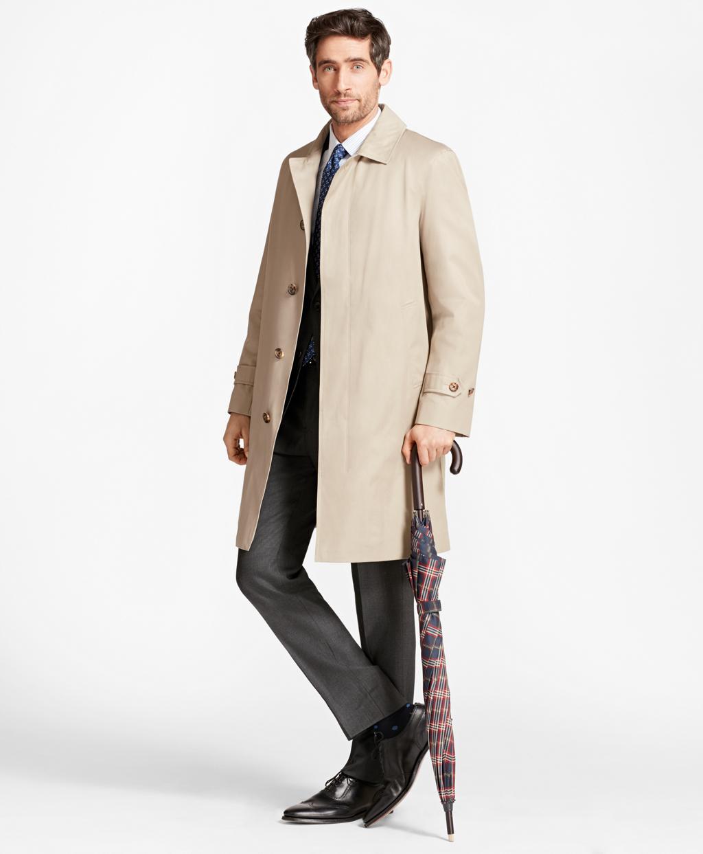 brooks brothers trench