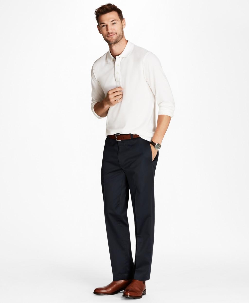 brooks brothers lightweight advantage chino clark