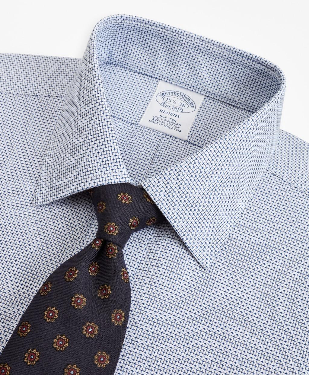 Brooks Brothers Slim Fit Dress Shirts Brooks Brothers Cotton Slim Fitted Dress Shirt in Blue for Men - Lyst