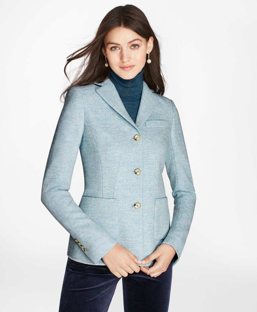 herringbone jacket womens