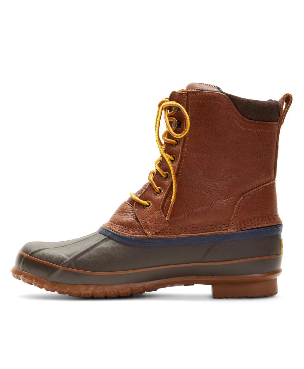 Brooks Brothers Leather Duck Boots in 