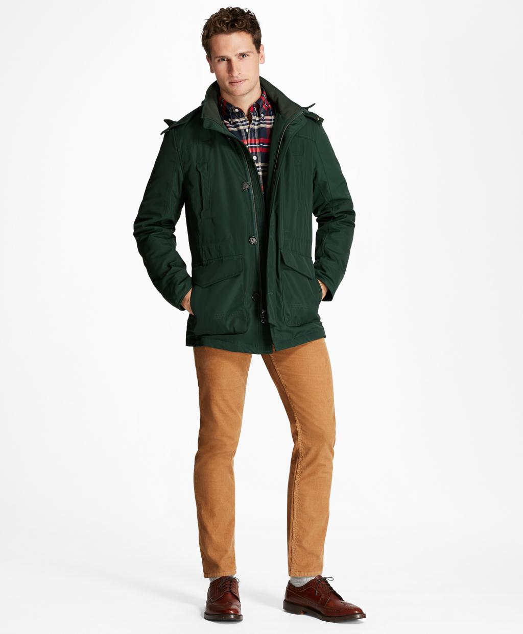 Lyst - Brooks Brothers Eco-down Parka in Green for Men
