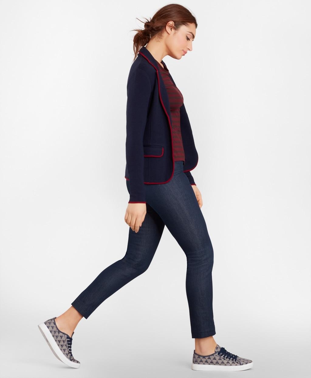 Brooks Brothers Knit Merino Wool Rowing Blazer in Navy (Blue) Lyst