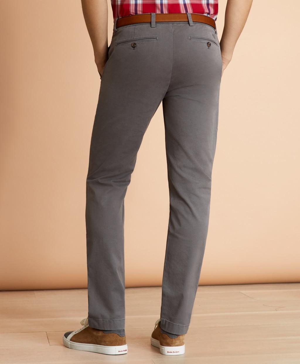 fleece chinos