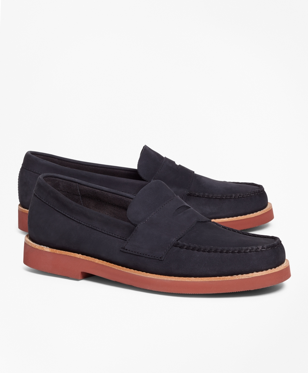 nubuck loafers brothers nubuck loafers in blue for lyst nubuck loafers brothers nubuck loafers in blue for lyst