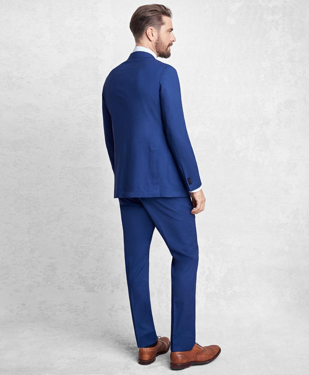 Brooks Brothers Wool Golden Fleece Brookscloudtm Solid Suit in Blue for