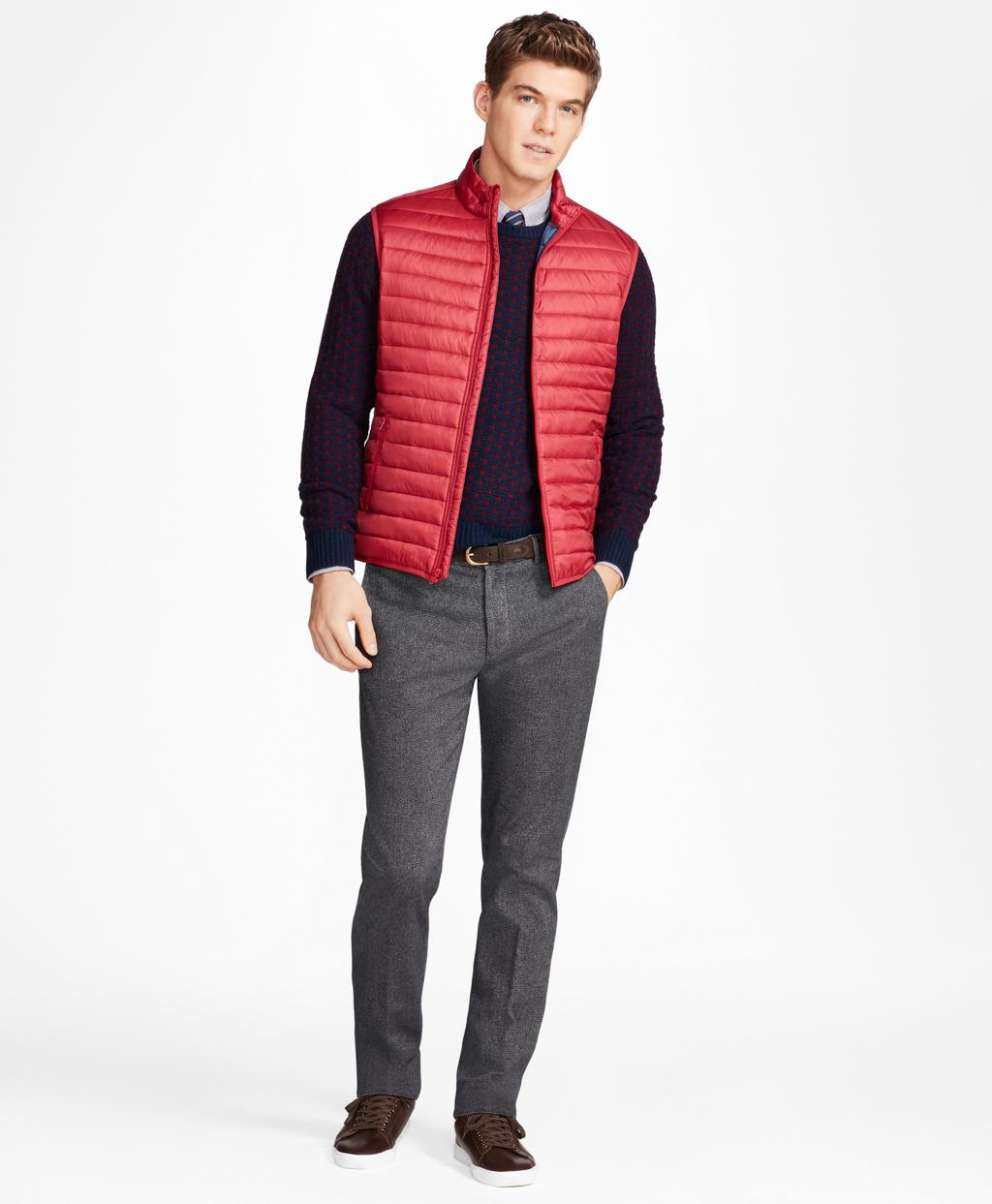 Lyst Brooks Brothers Puffer Vest in Red for Men