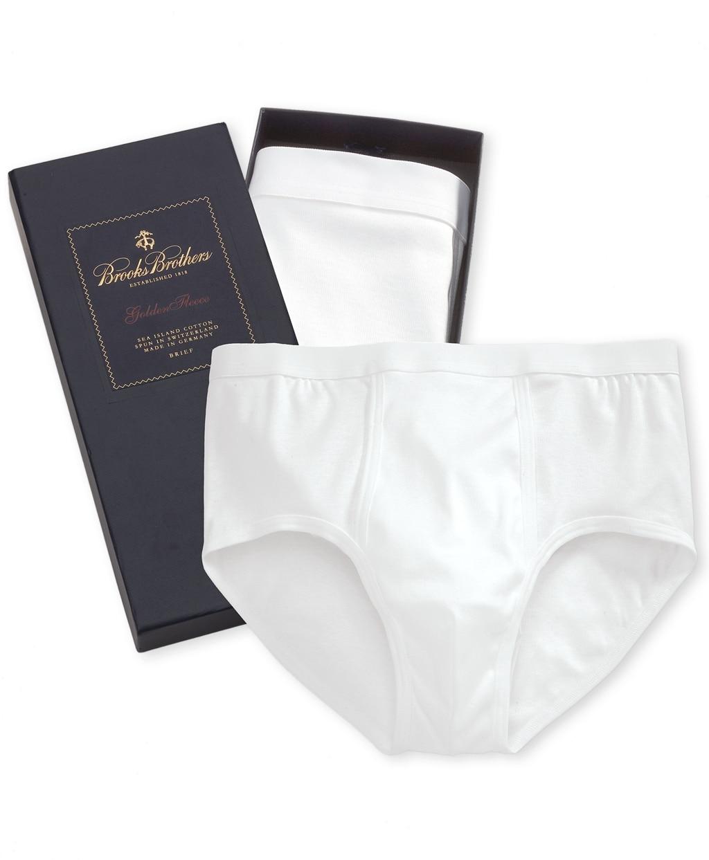 Brooks Brothers Sea Island Brief in White for Men Lyst
