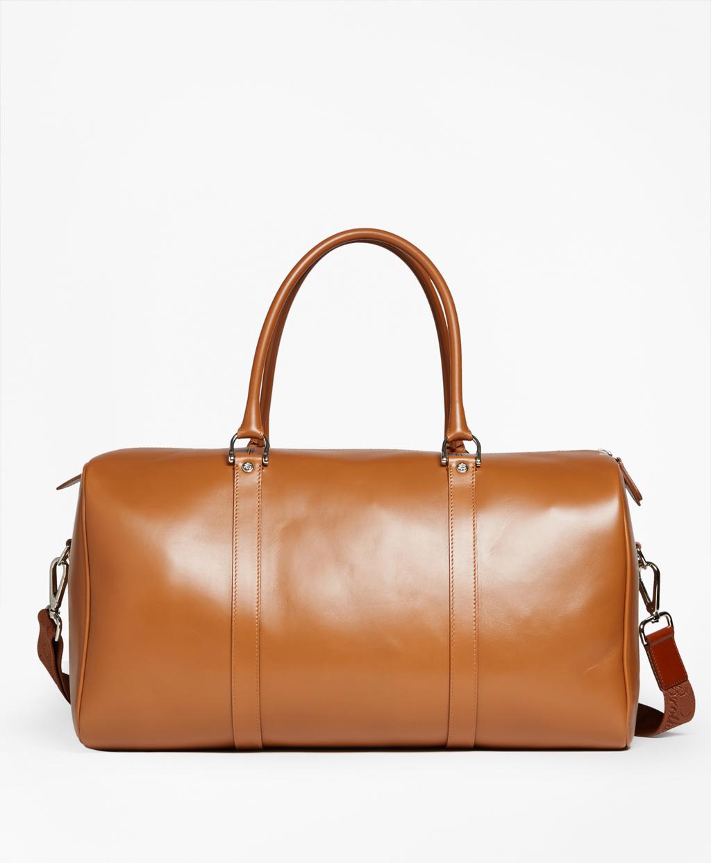 Brown Leather Duffle Bags For Men | Literacy Basics