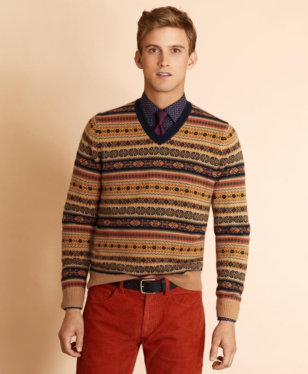 brooks brothers fair isle