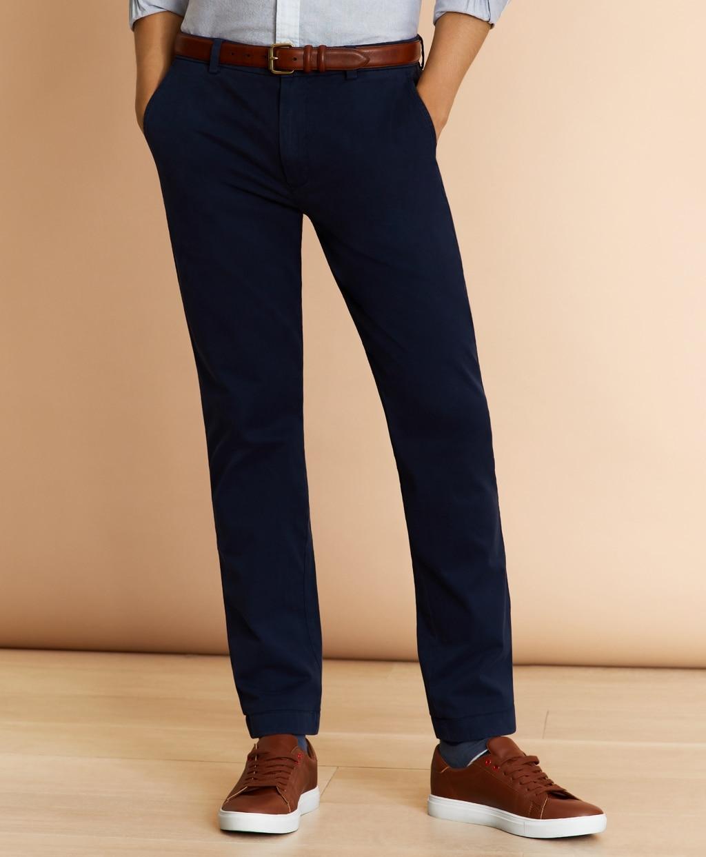 brooks brothers flannel lined chinos