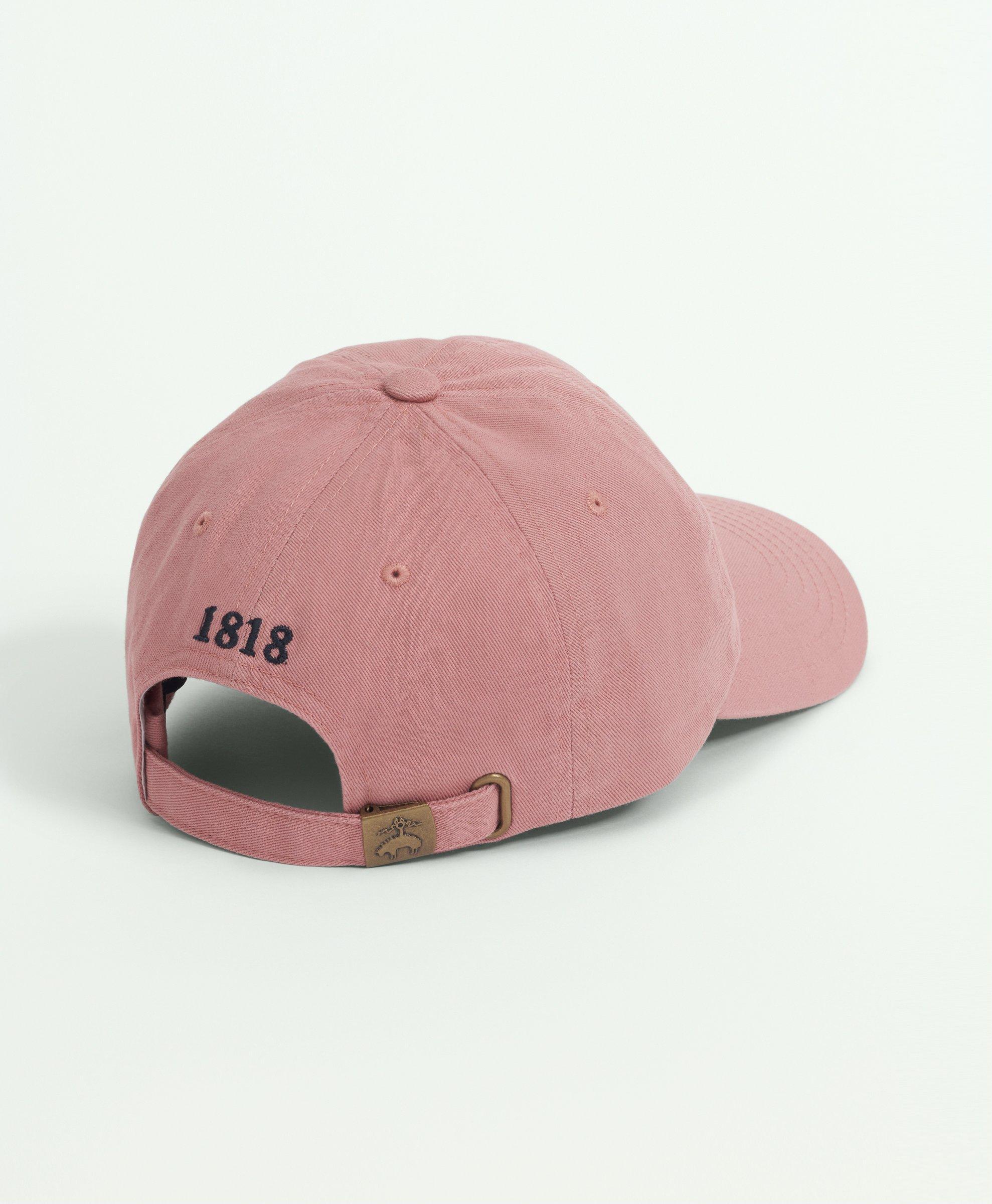 Brooks Brothers Cotton Logo Baseball Hat in Pink for Men | Lyst