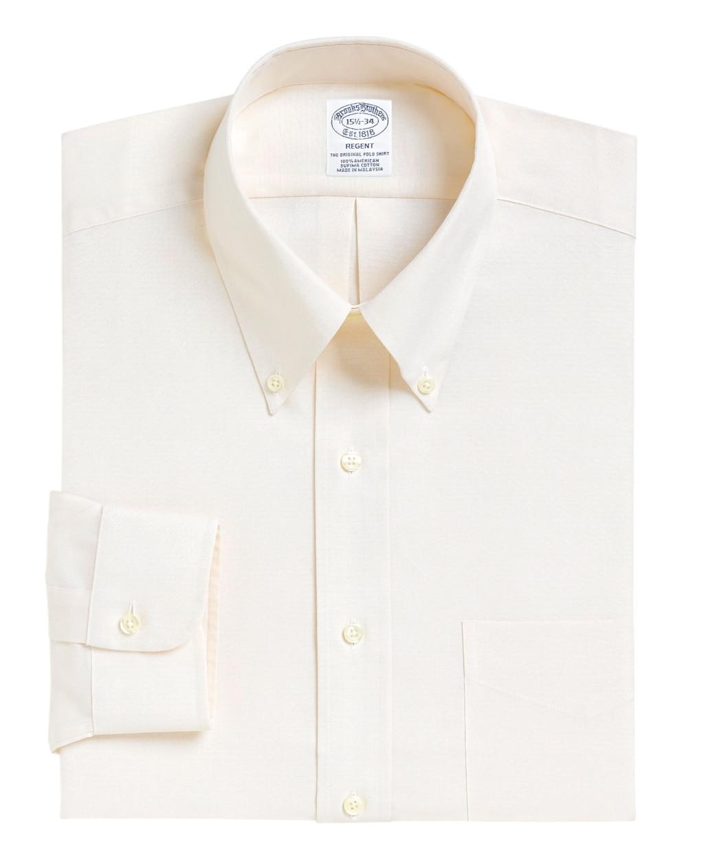 Brooks Brothers Regular Classicfit Dress Shirt in Ecru (Natural) for
